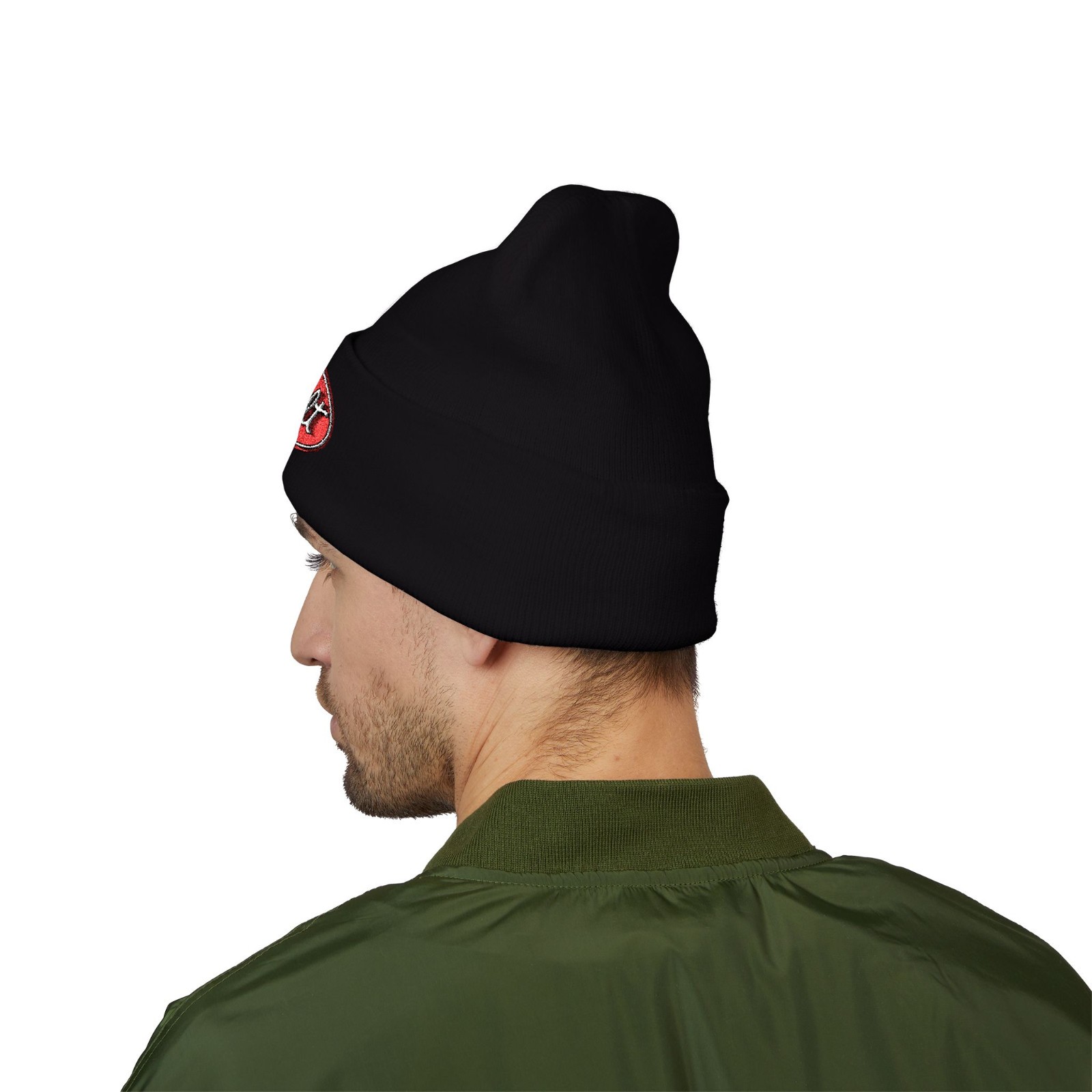 Alitalia Airlines Airways Adult Winter Black Classic Beanie Hat