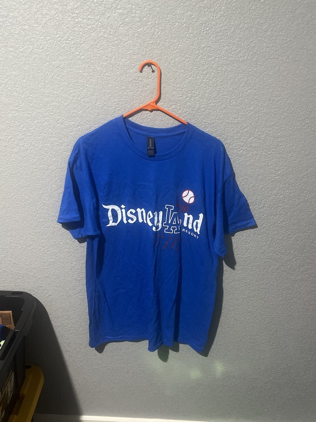 Disneyland Resort Los Angeles Dodgers Mashup Royal Blue T-Shirt