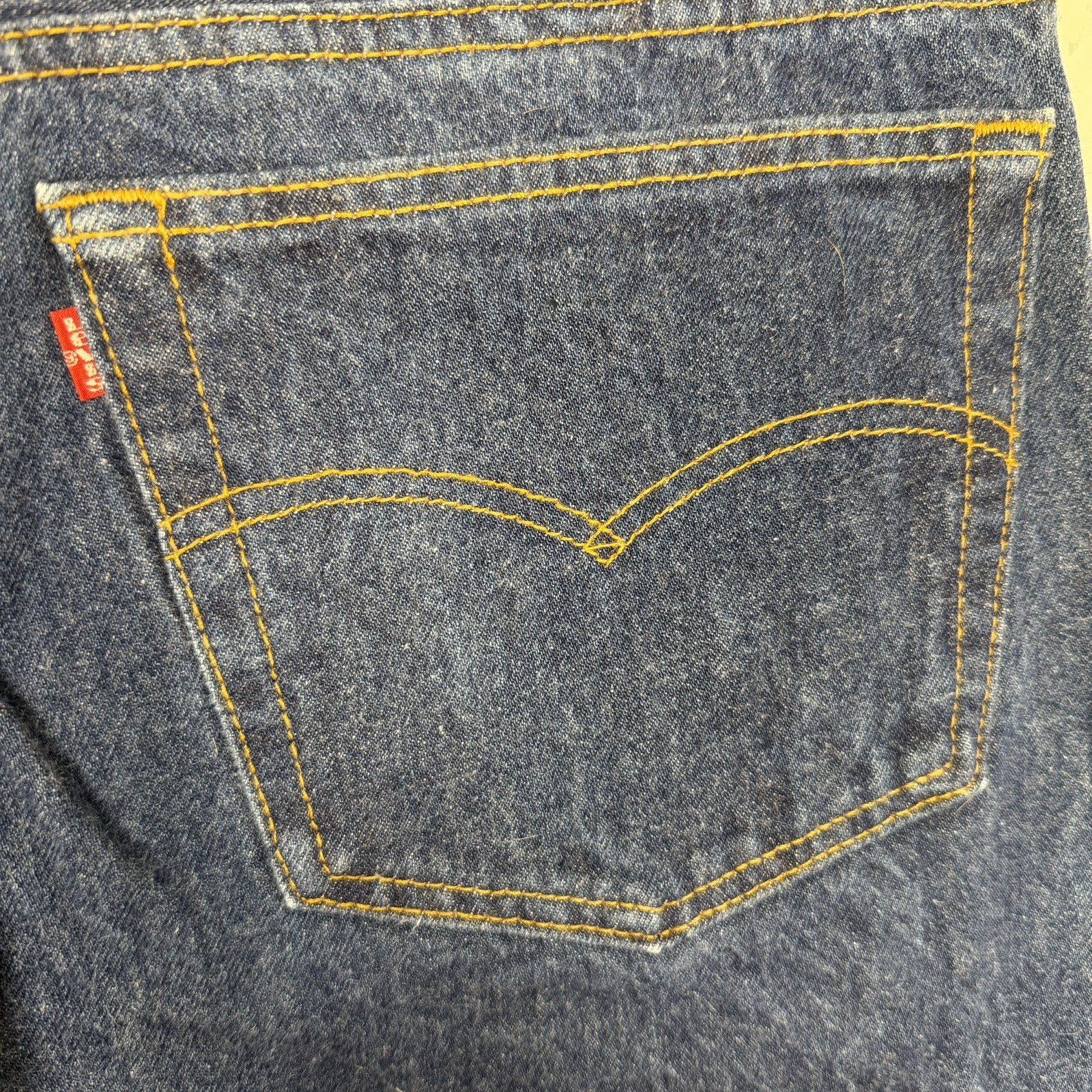 Vintage Levis 501XX Jeans Mens 40×36 Blue Denim USA Made 1991 Red Paper Tag