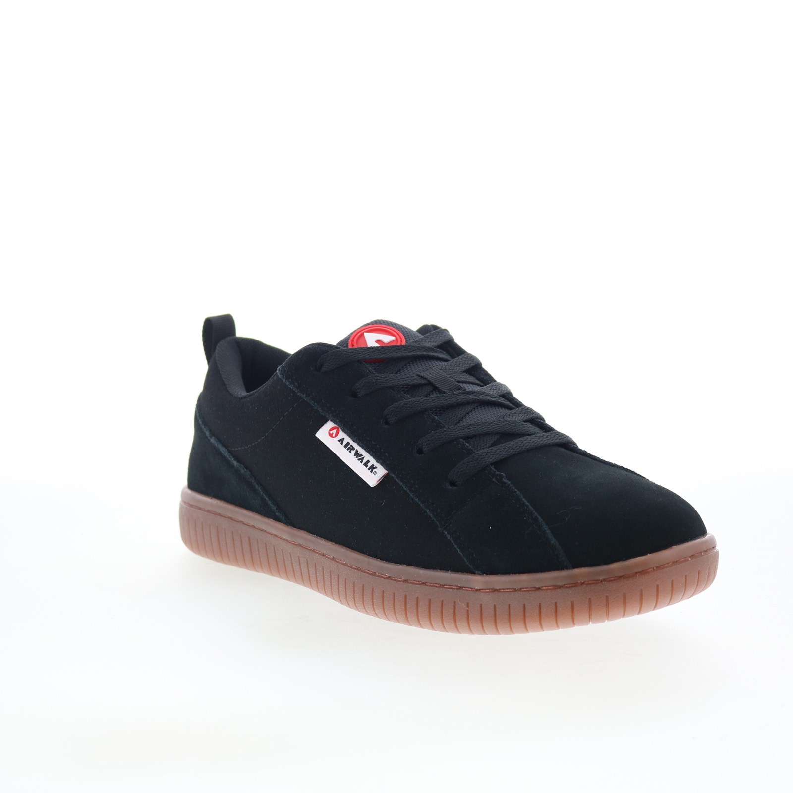 Airwalk The OG CW06506M Mens Black Suede Low Top Spring Lifestyle Sneakers Shoes