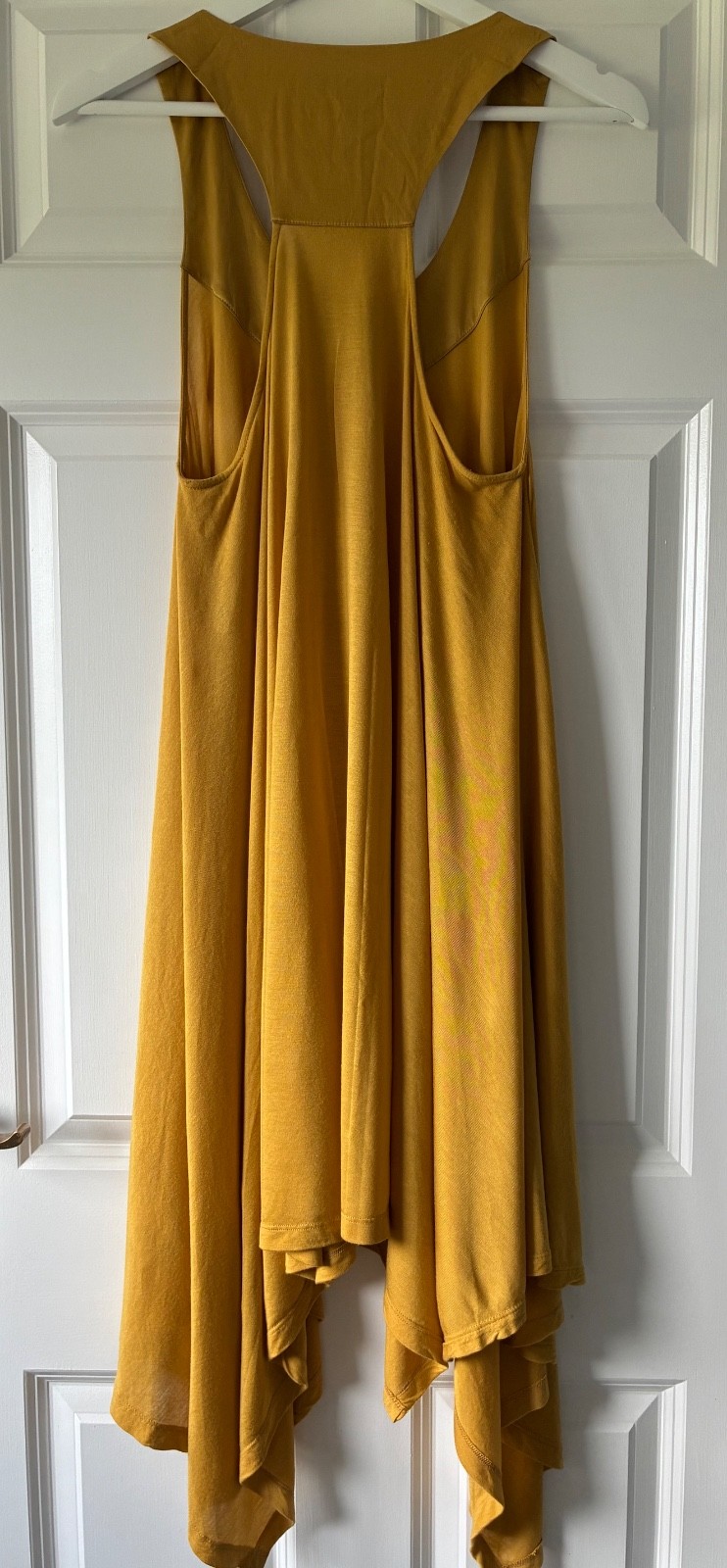 Ted Baker Mustard Yellow Modal Silk Trim Maxi Dress UK 14 Size 4 Oversized