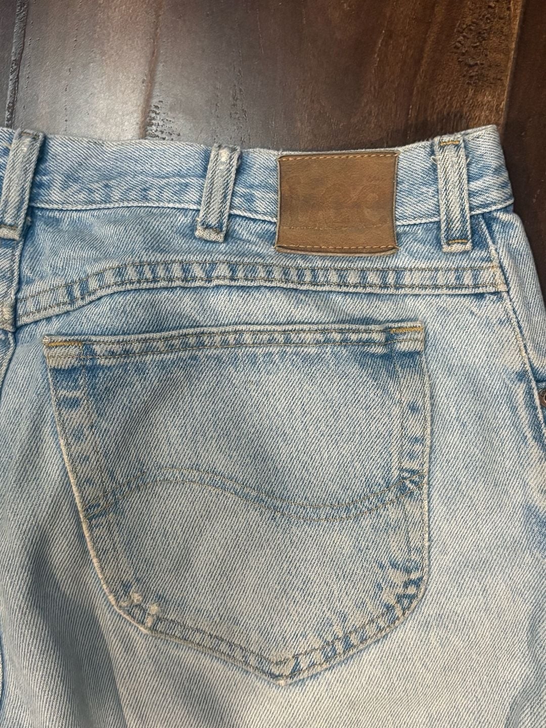 Vintage Lee Relaxed Fit Light Wash Denim Jeans