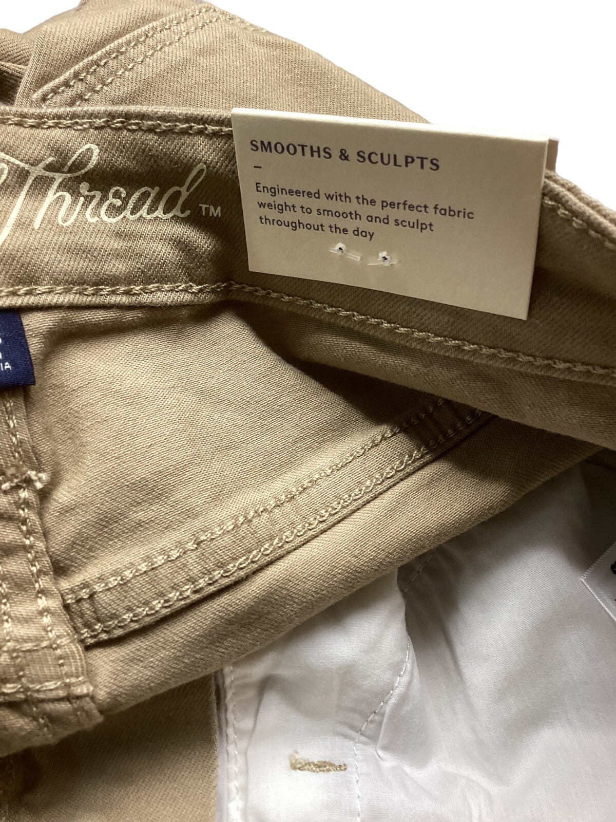 Mid-Rise Skinny Jeans Tan Khaki Pants Women’s Size 0 Universal Thread 💥NWT