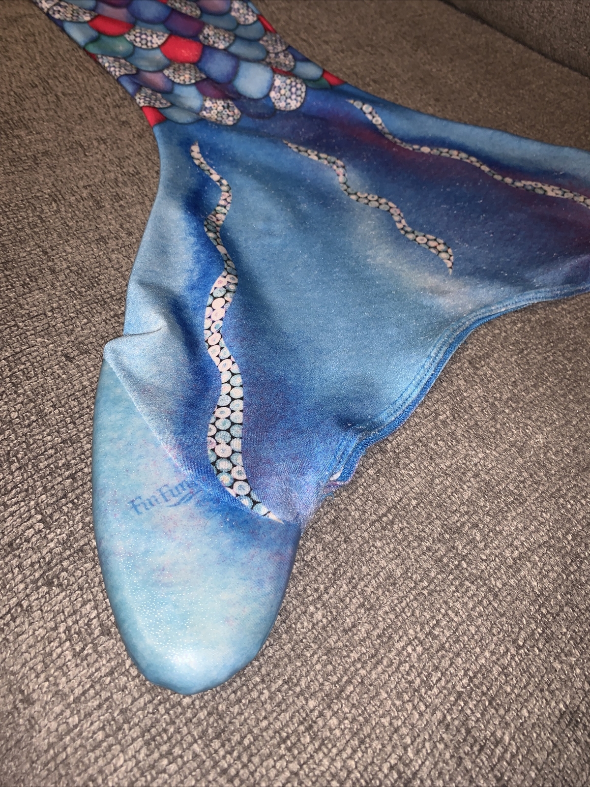 Limited Edition Fin Fun Mermaid Tail Size Y 6 NO MONO-FIN HTF
