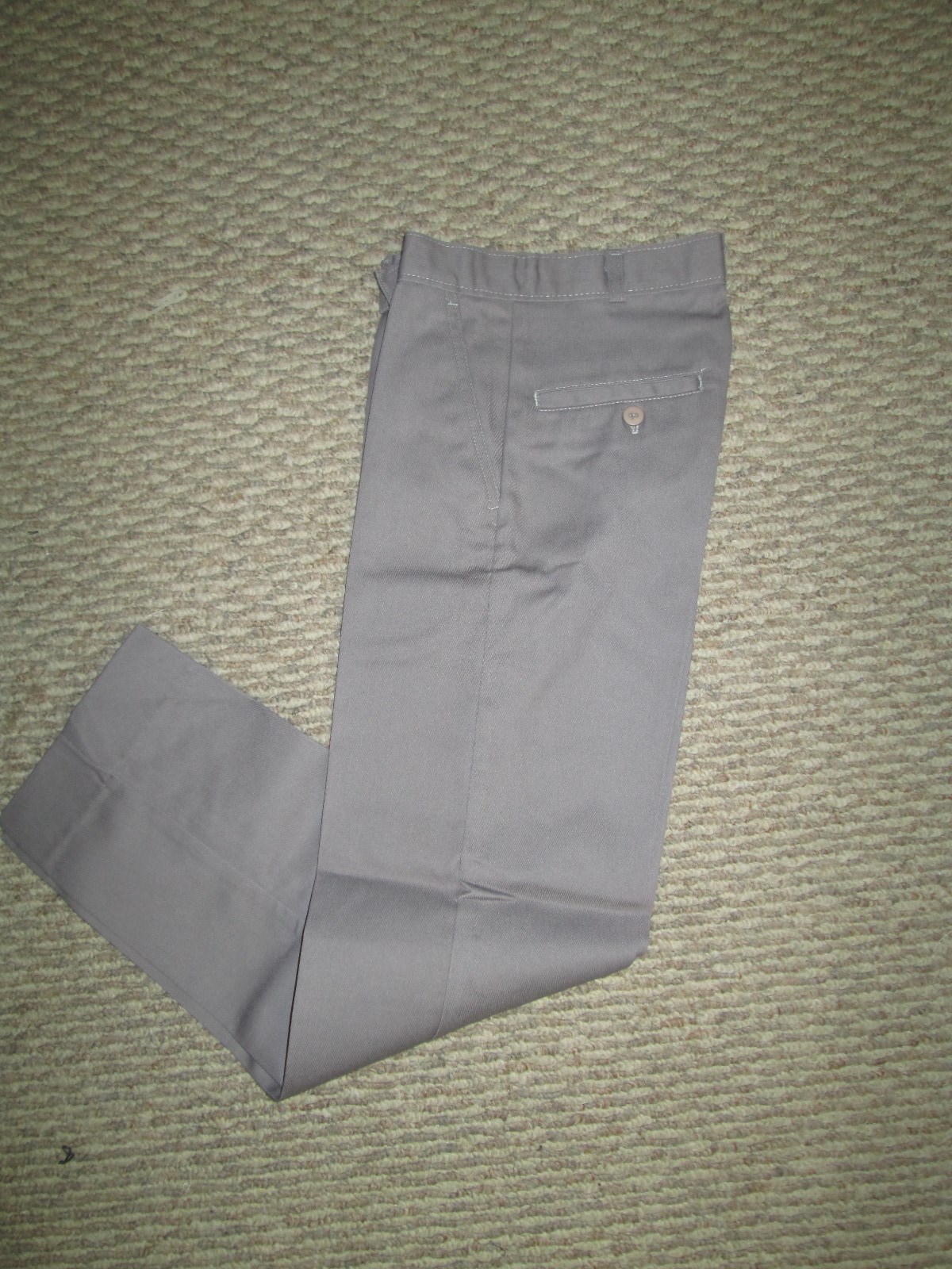 Boys Pants gray uniform school 24 27 28 29 30 32 34 x 27 28 29 30 31 32 NEW