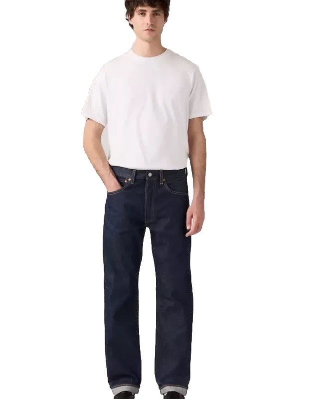 Levi Premium 501 Original Fit Selvedge,Blue Shrink TO Fit Rigid Choose Sizes