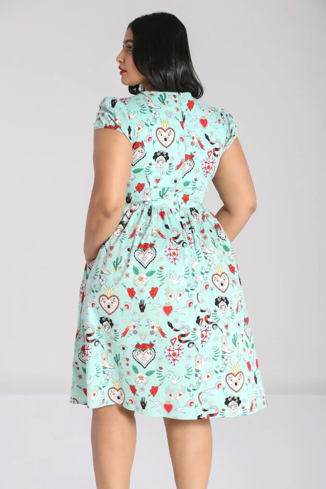 Hell bunny Tijuana Midi Dress L