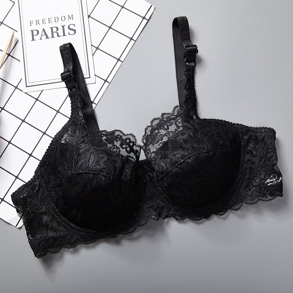 Feminized Lady Bras Push Up Bra Sexy Lingerie Lace Underwire Brassiere Intimates