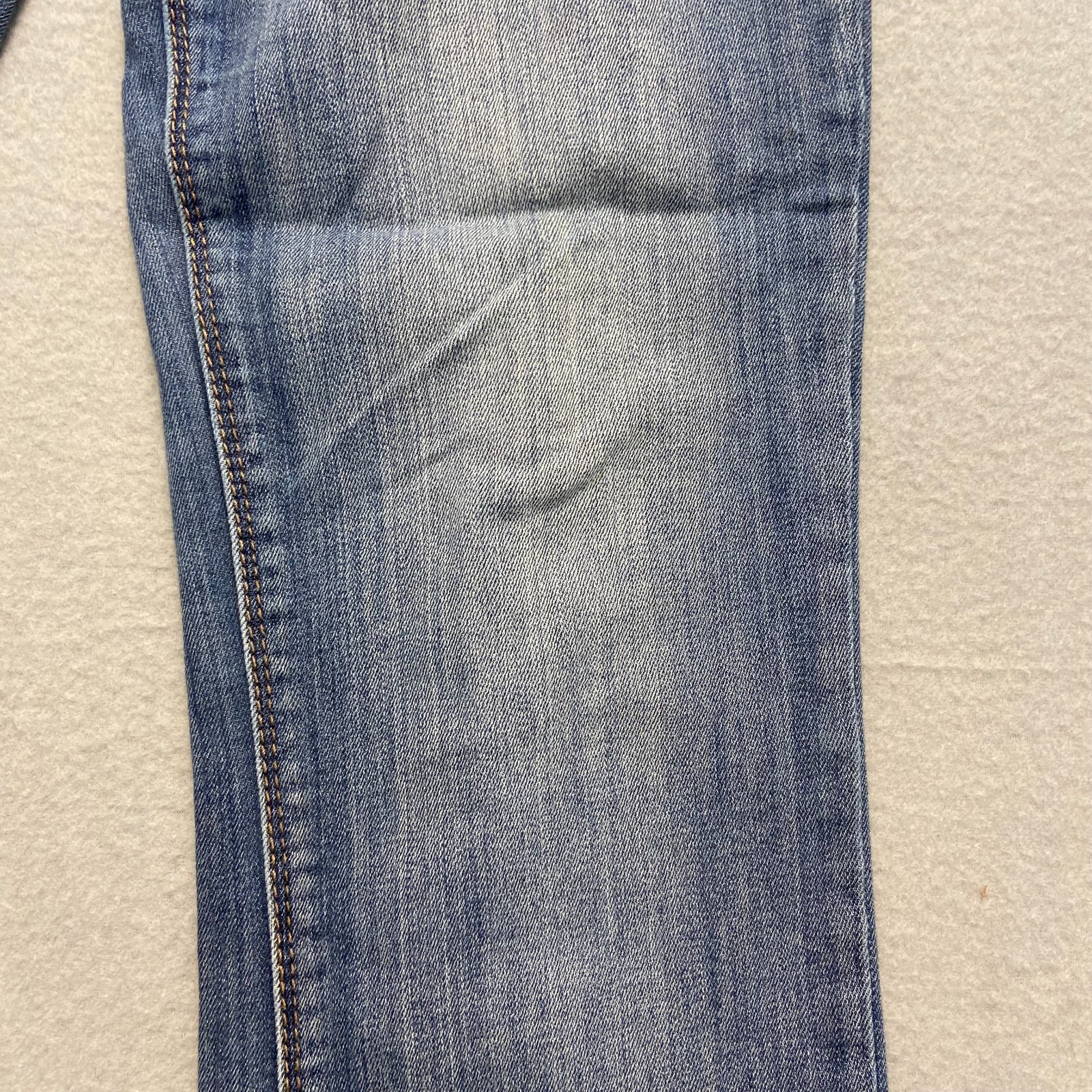 Express Mens Blue Denim Skyscraper Stella Low Rise Bootcut Jeans No Size Tag