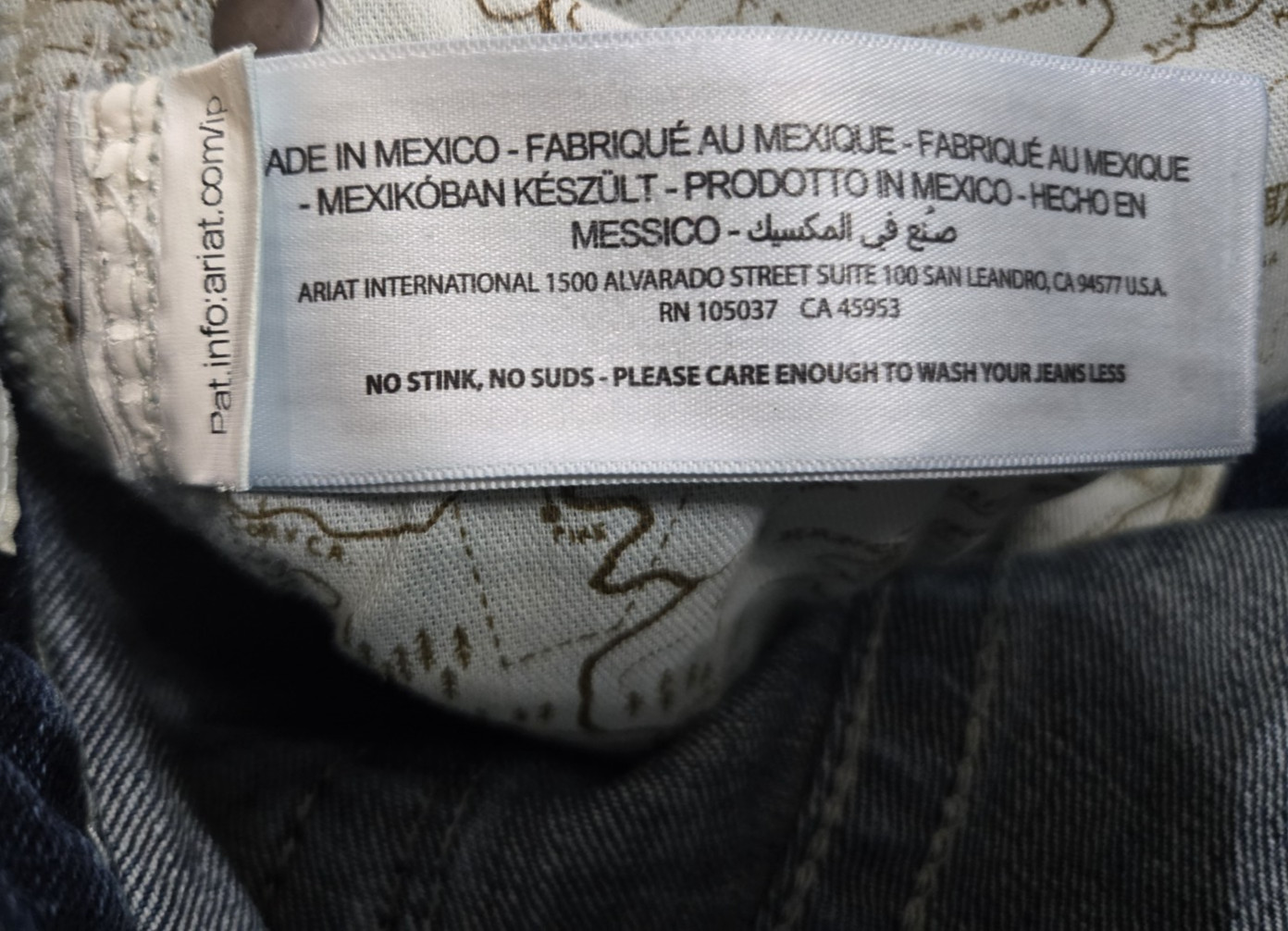 Ariat M7 Rocker Straight Leg Jeans 32×36 Silverton Stretch NWOT Mens Denim
