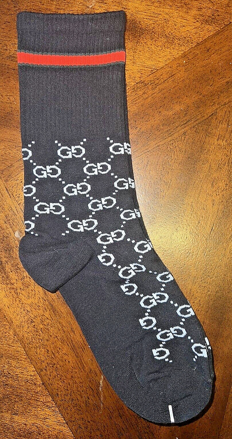 1 Pair Of Unbranded Design Graphic Socks Unisex One Size Fits All With Free Ship