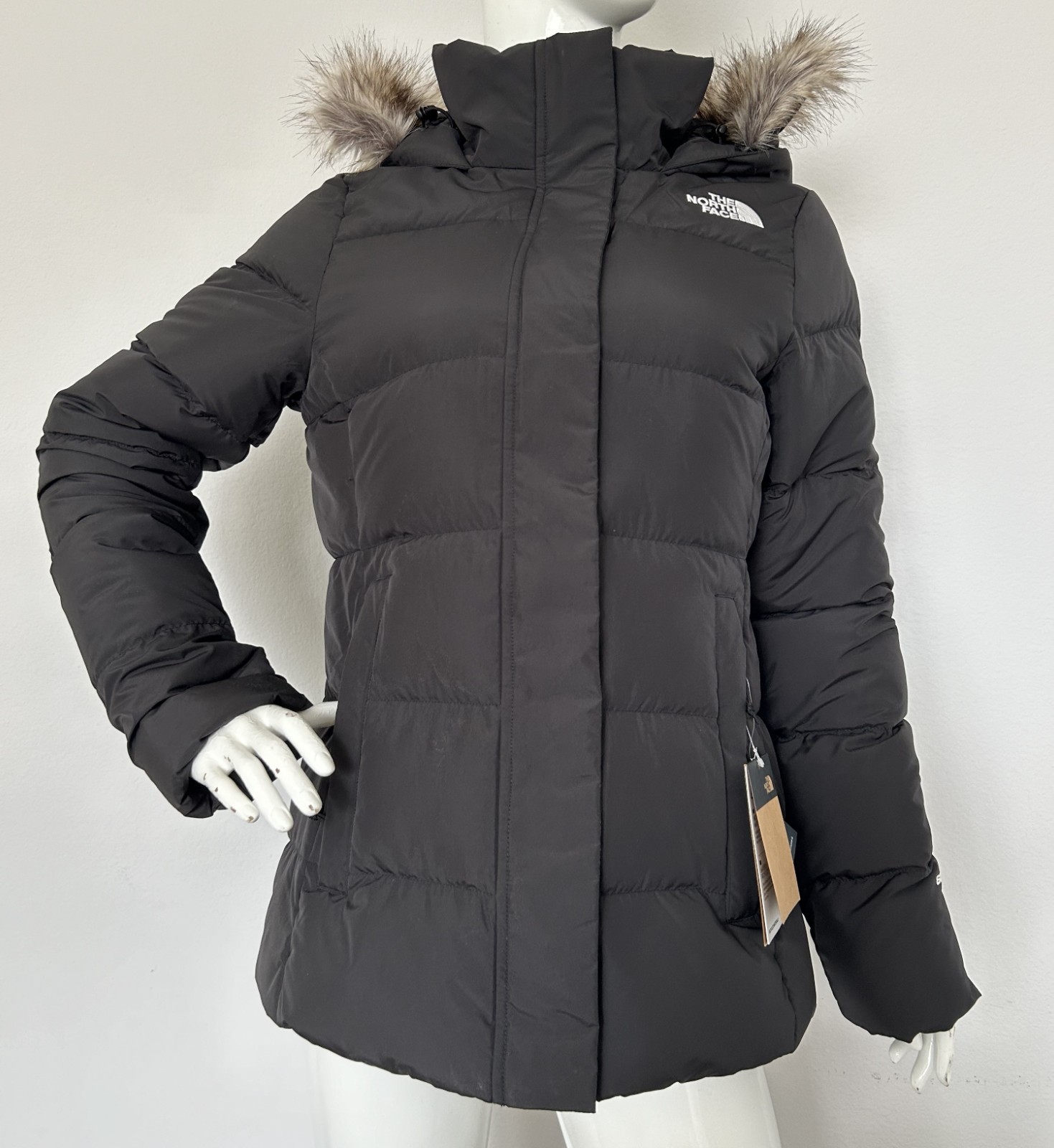 THE NORTH FACE WOMEN GOTHAM GOOSE DOWN PUFFER JACKET Black size XS S M L XL XXL