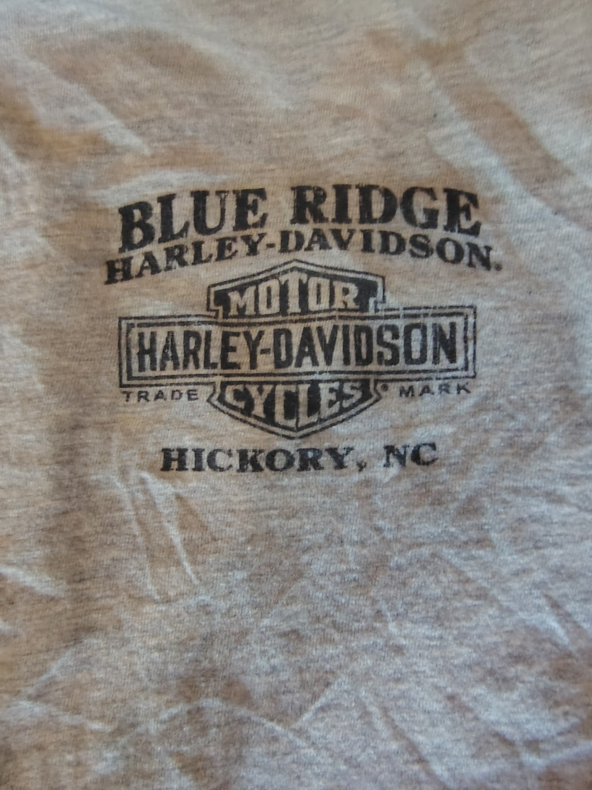 womens Long Sleeve harley davidson shirt medium