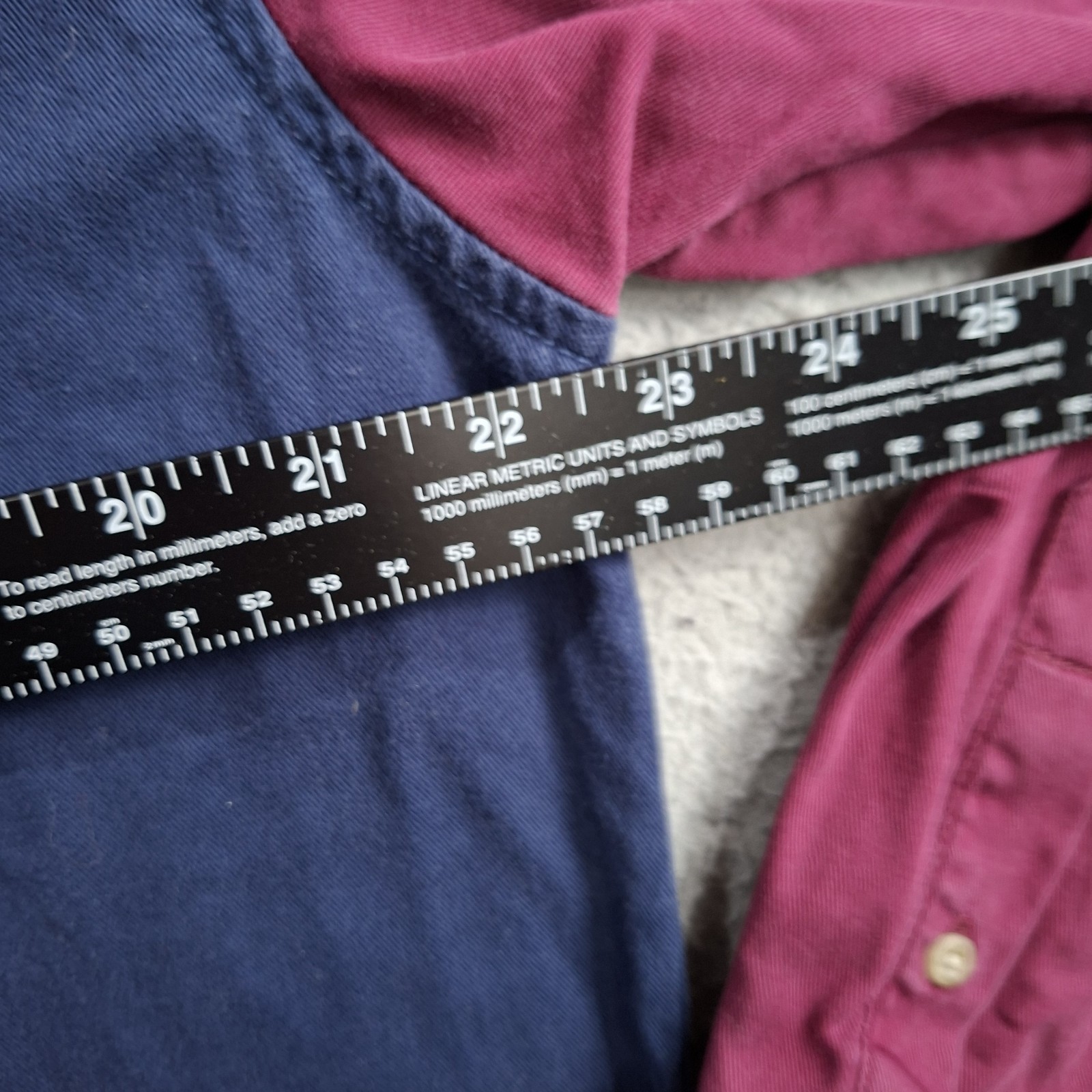 Vtg Rustler Shirt Mens M Blue Burgundy by Wrangler Western Button Up Rodeo