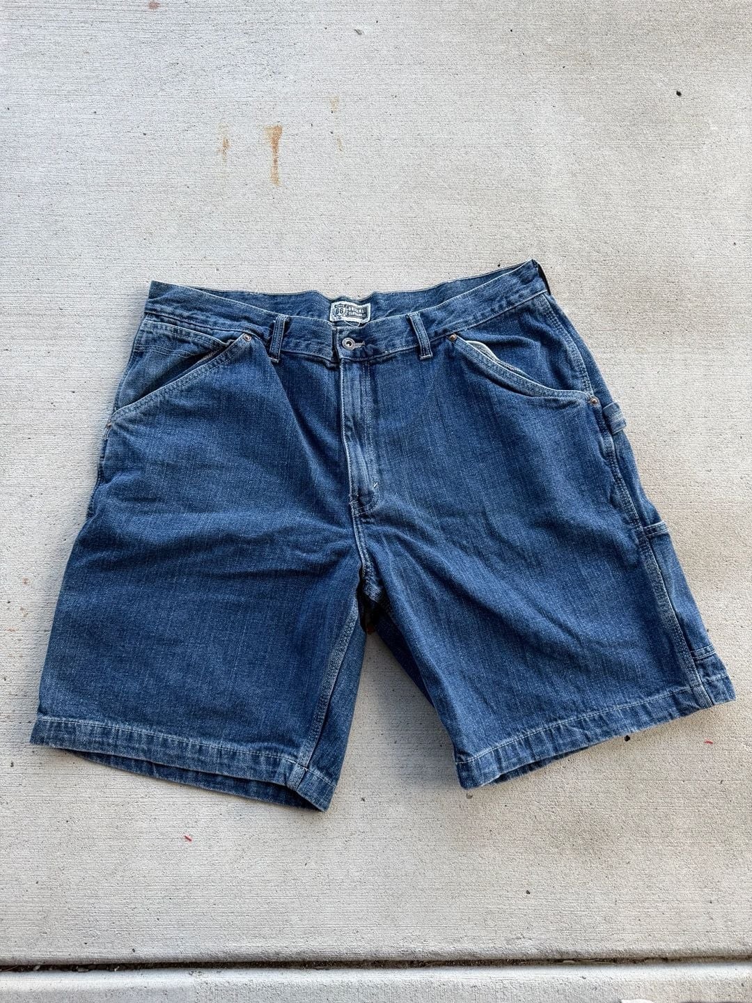 Route 66 Original Clothing Co Denim Carpenter Shorts