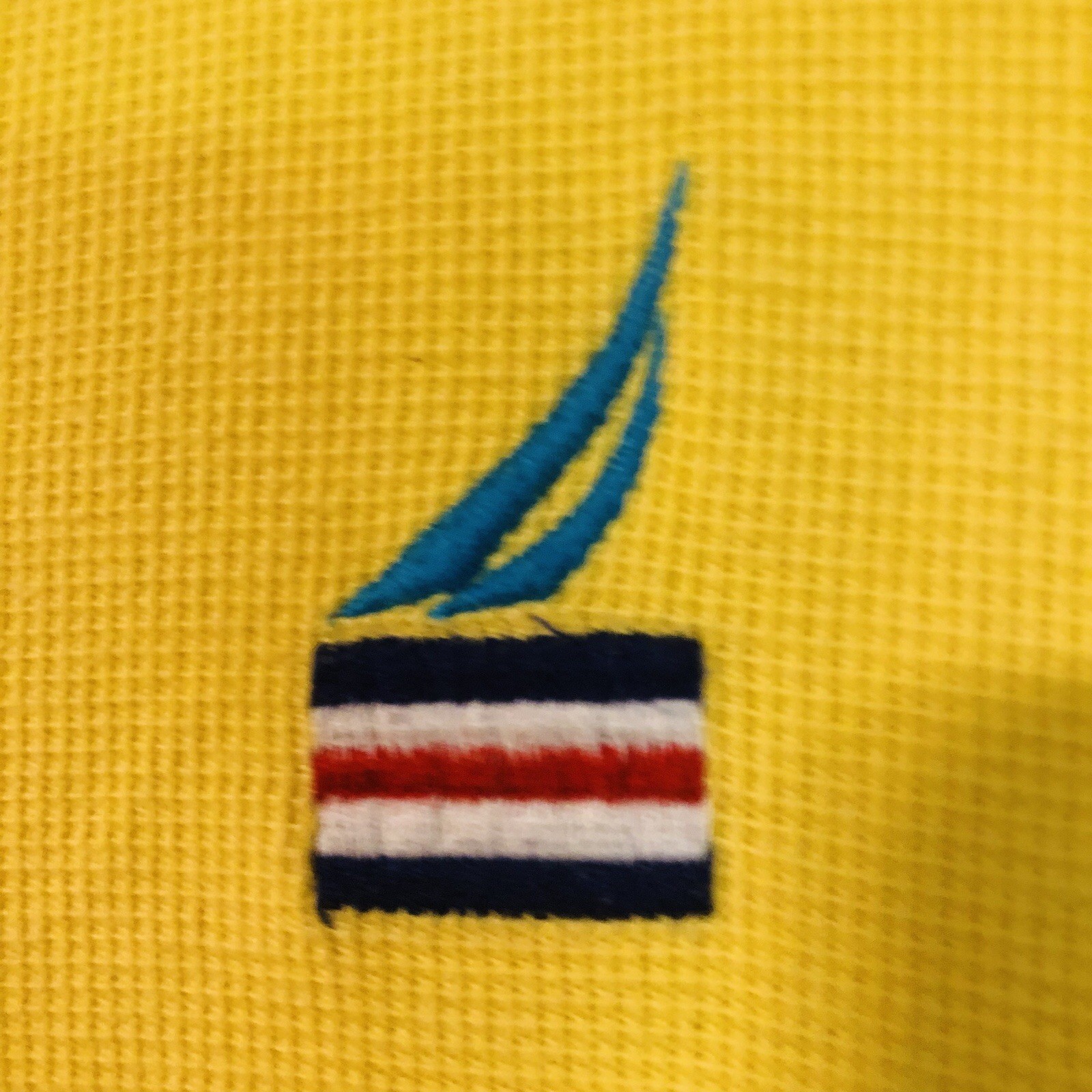 Vintage “Sea Voyage” Nautica Polo (Size XL Slim Fit)