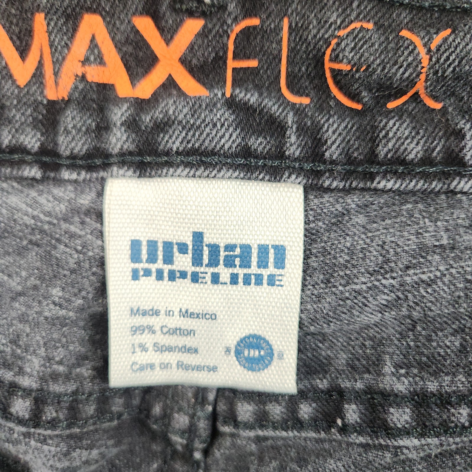 Urban Pipeline Slim Fit Straight Leg Jeans Mens 33×30 Cotton Blend Stretch Denim