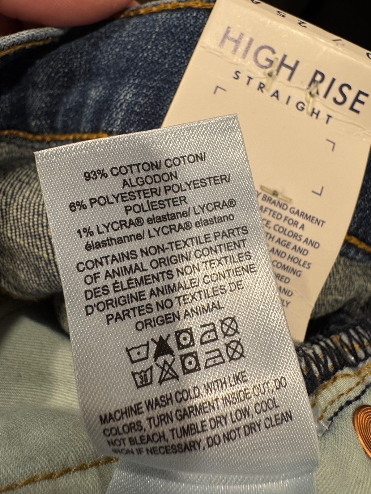 Lucky Brand Women Zoe High Rise Straight Leg, 25/0