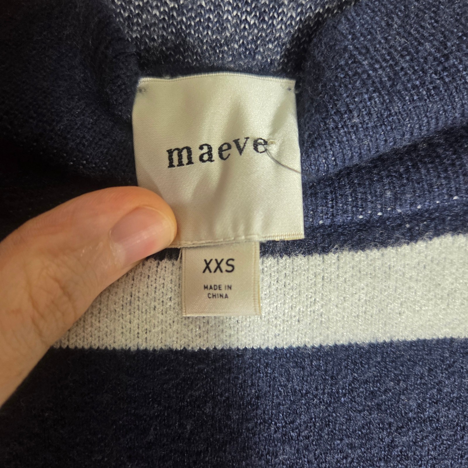 Anthropologie Maeve The Carys Mock-Neck Sweater Cozy Short Sleeve XXS