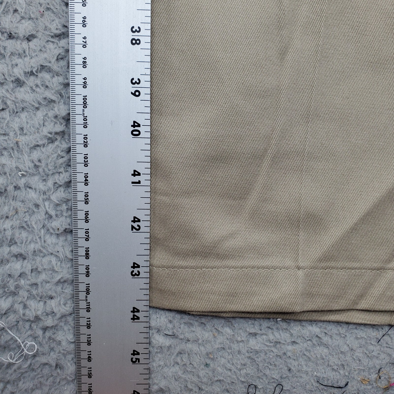 Timber Creek by Wrangler Dress Pants Men Size 50/30 Brown Pleated Expanded Waist