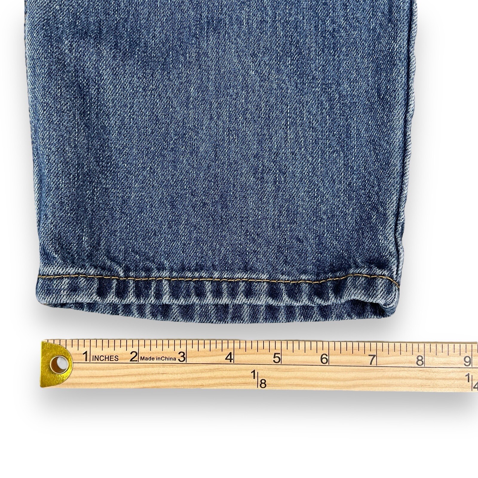 Levis Jeans Mens 34×34 (ACT 32×32.5) Blue Cotton Egypt Relaxed Fit EUC