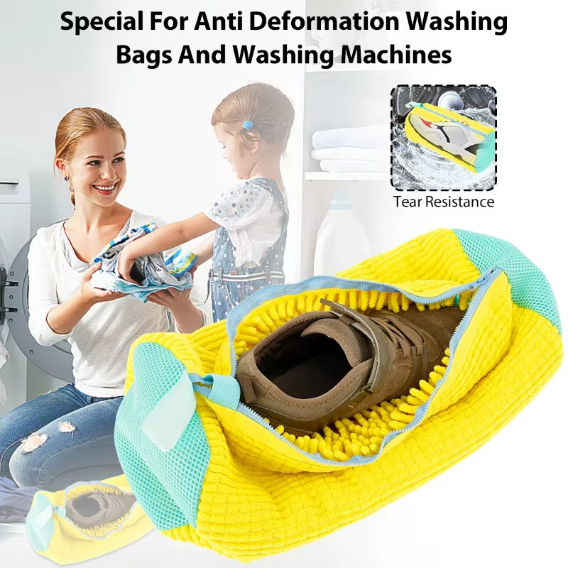 Shoe Washing Machine Bag Durable Laundry Shoe Bag Shoe Protection Bag