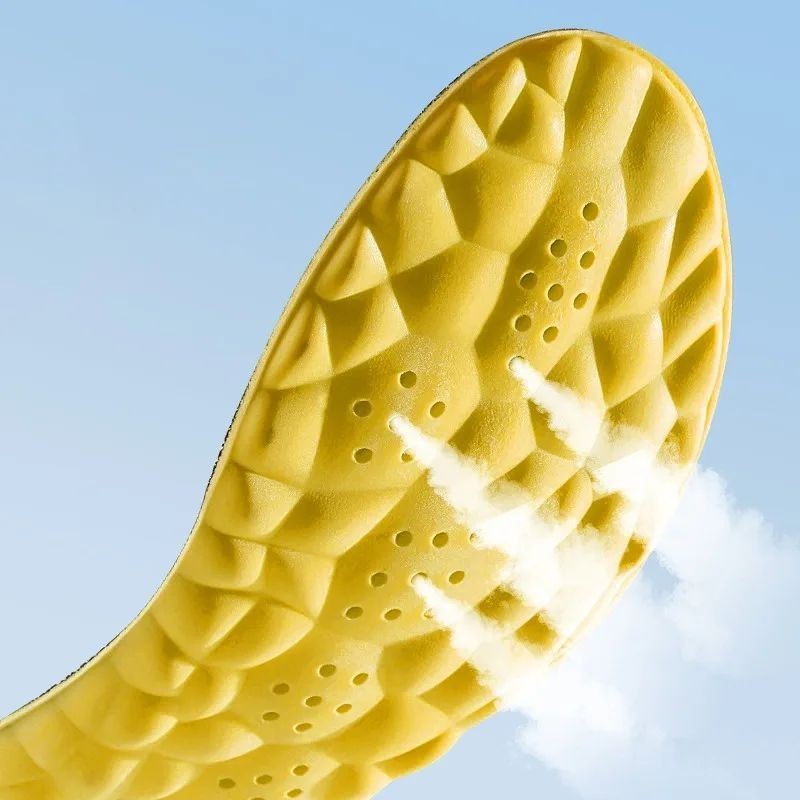 Insoles Orthopedic Supersoft For Sports Shoes 4D Inserts Feet Shock Absorption