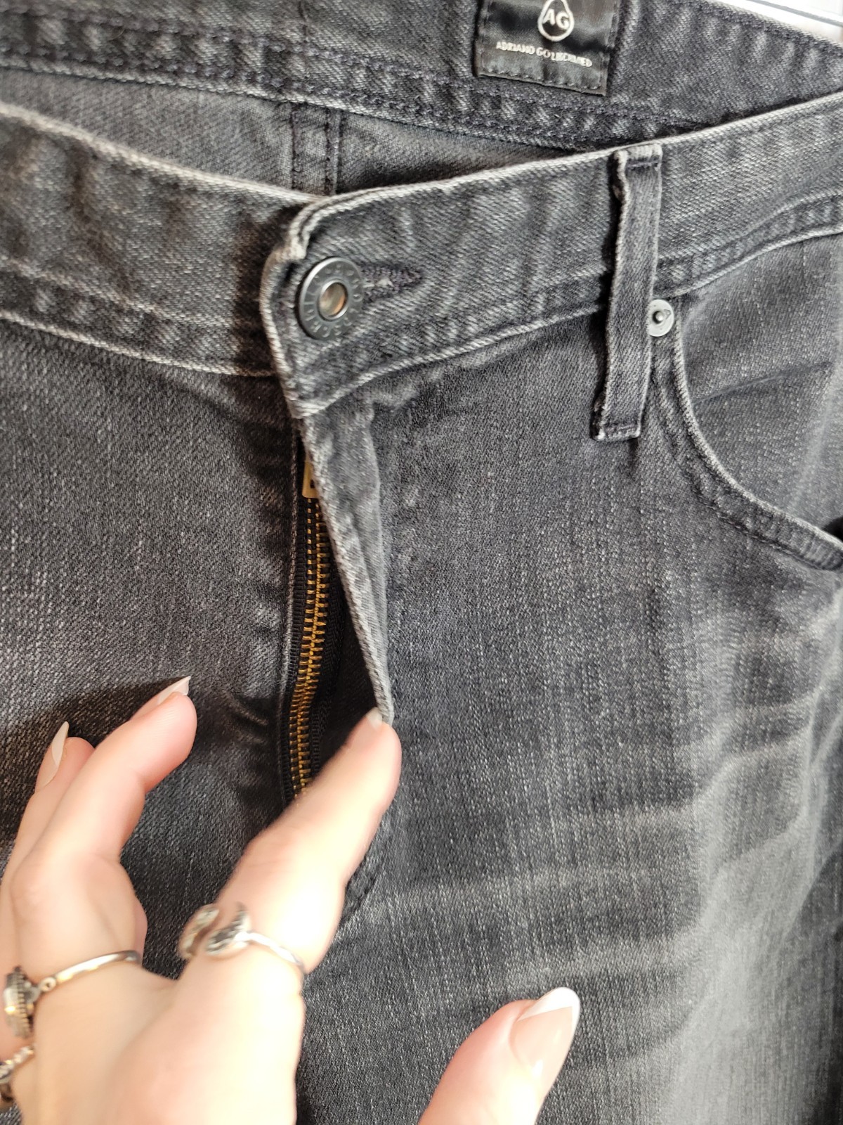 AG Adriano Goldschmied Mens The Tellis Modern Slim Jeans Size 34×34