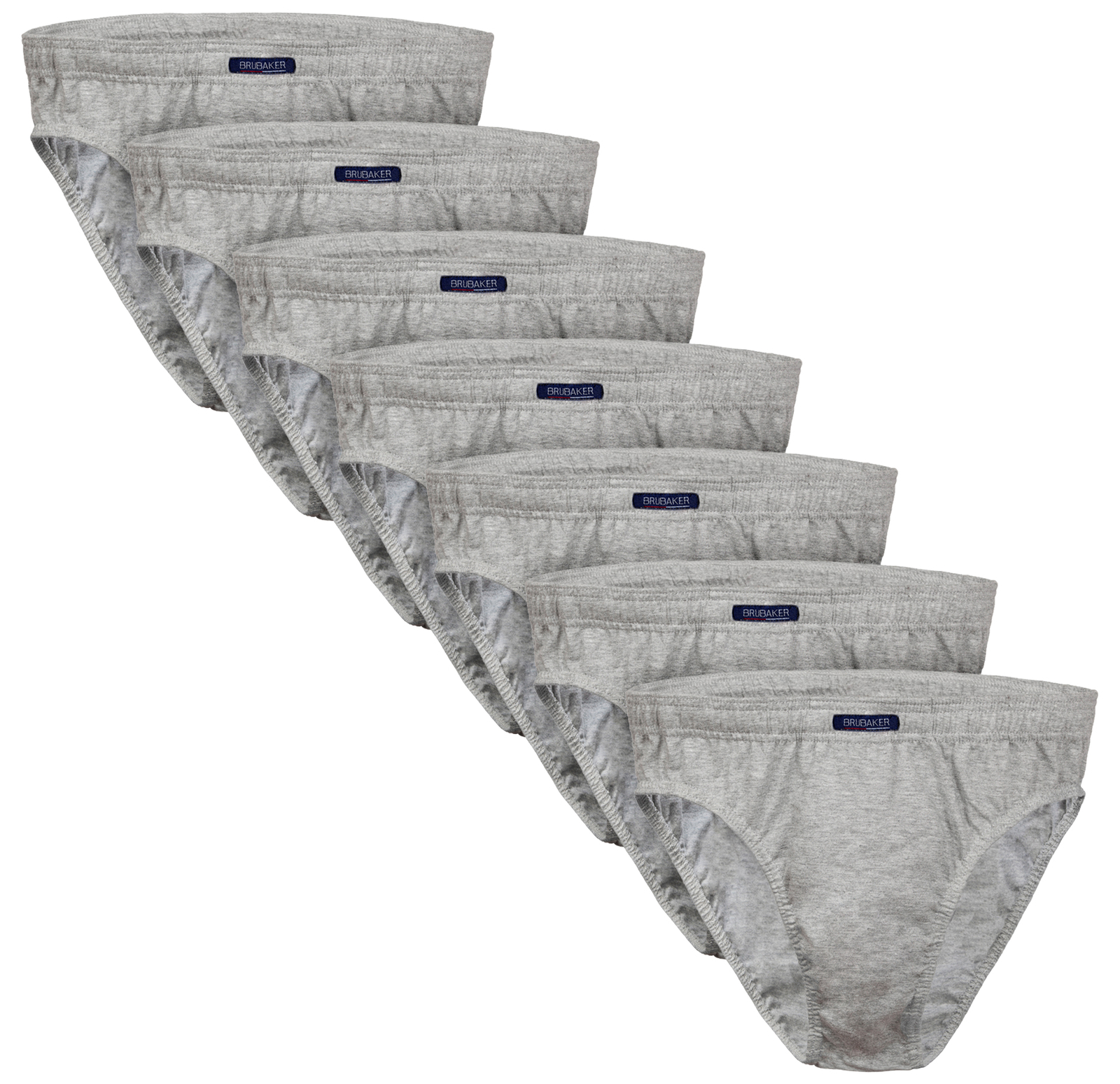 BRUBAKER Men’s Basic Sport Brief 7-Pack