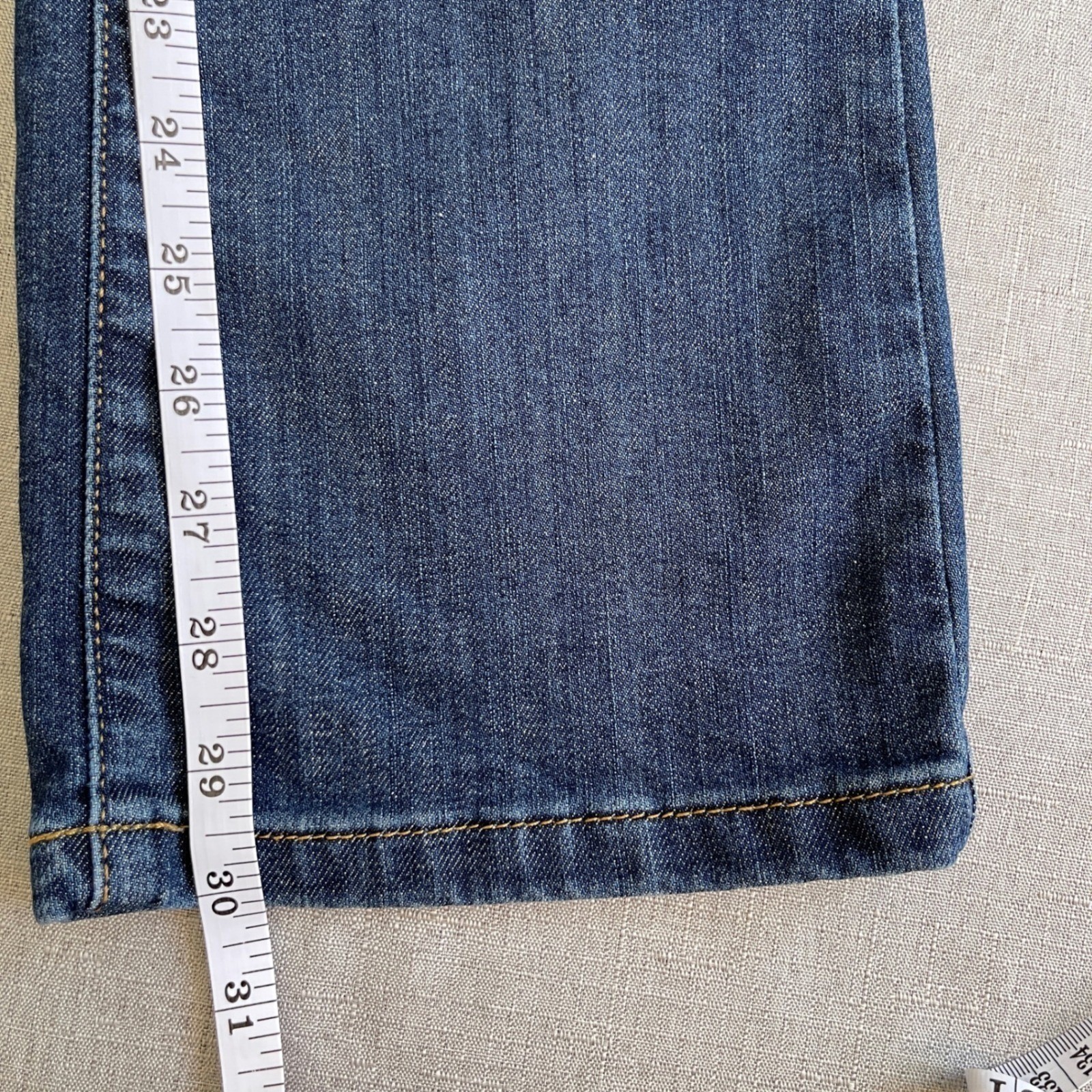 LL Bean True Shape High Rise Bootcut Classic Fit Jeans Women Size 4 Stonewashed
