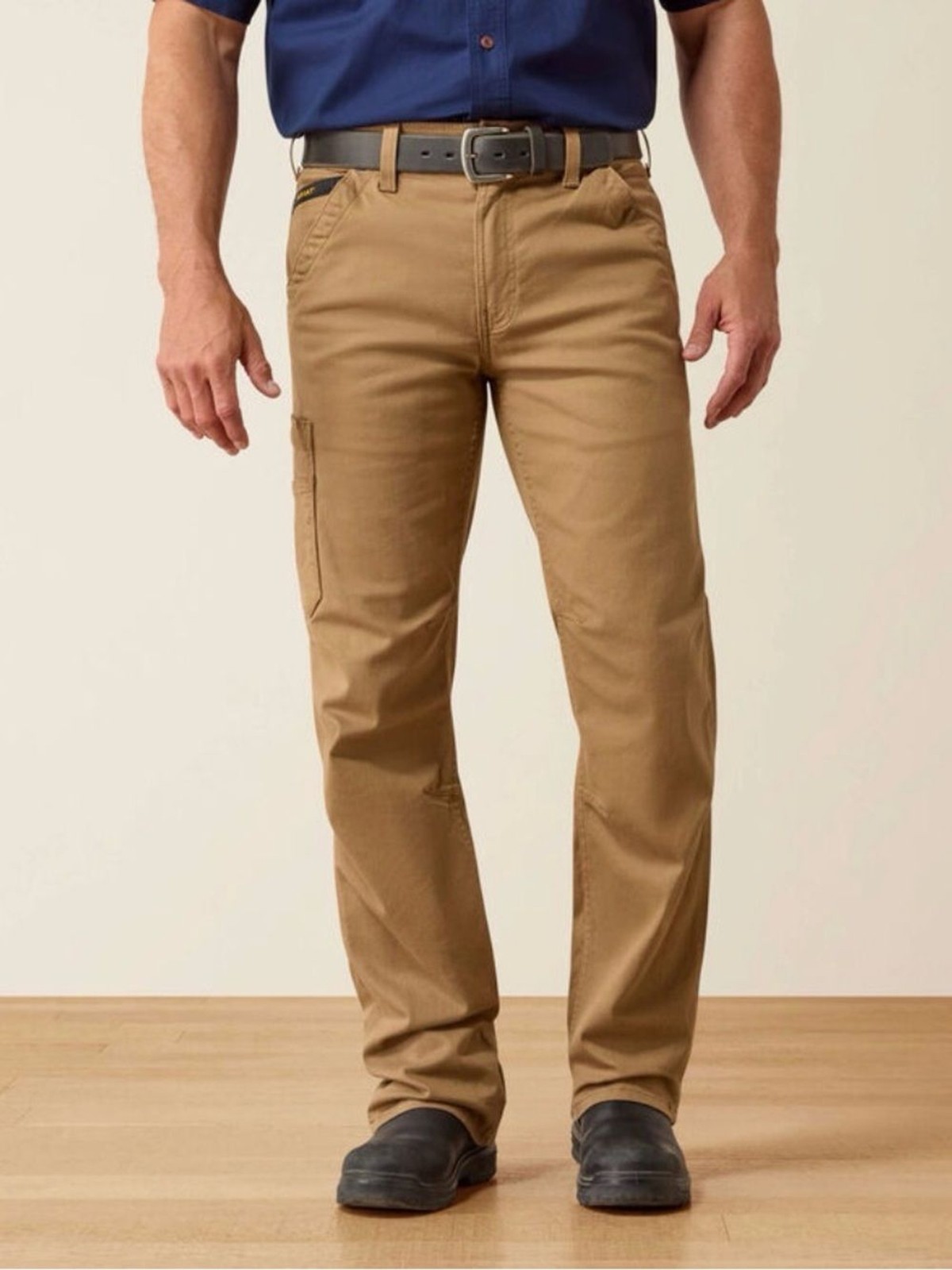 Ariat Rebar M4 Relaxed DuraStretch Washed Twill Dungaree Boot Cut Pant 42/32