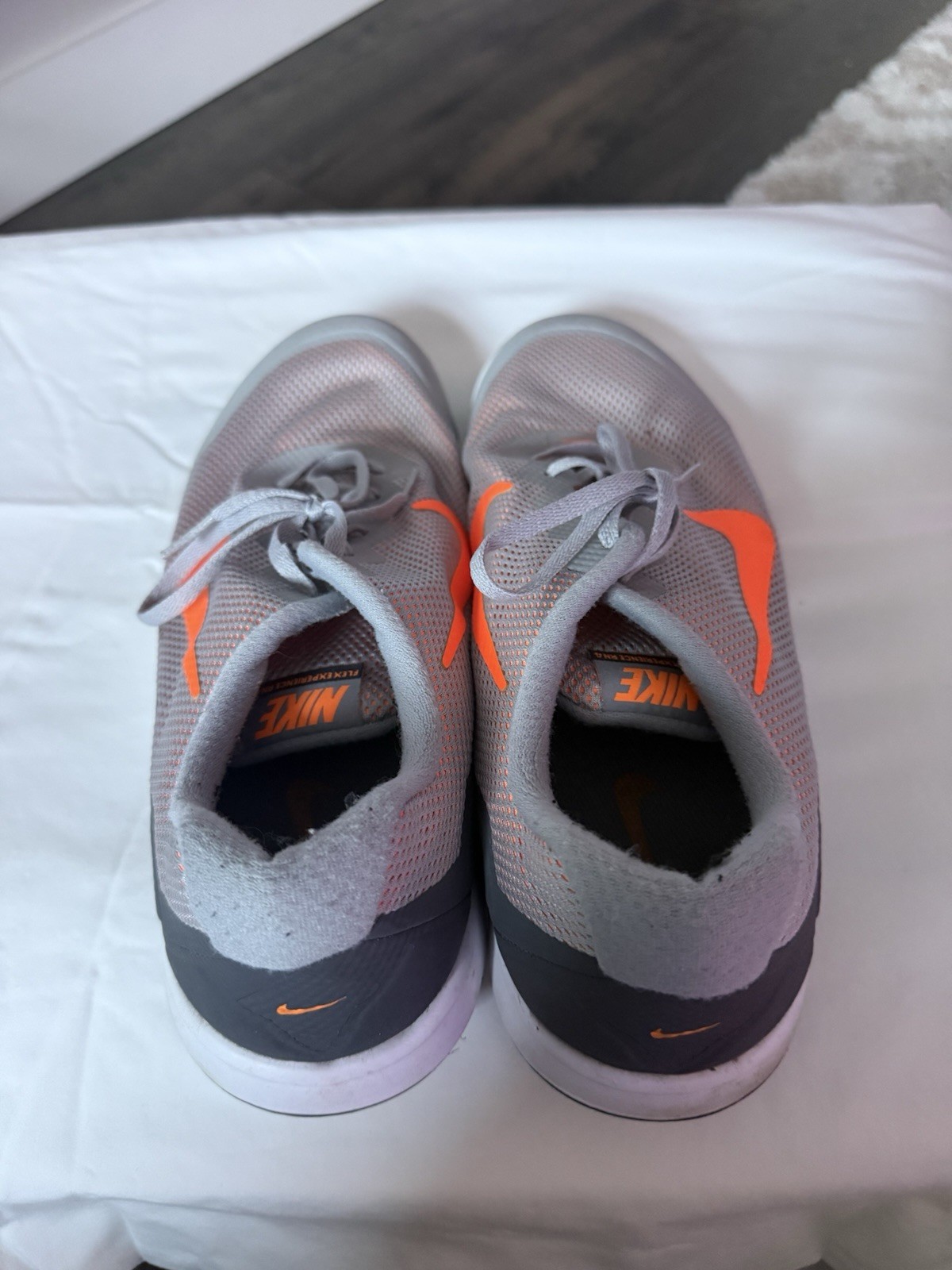 Nike Flex Experience RN 4 Gray Shoes Mens US 12w