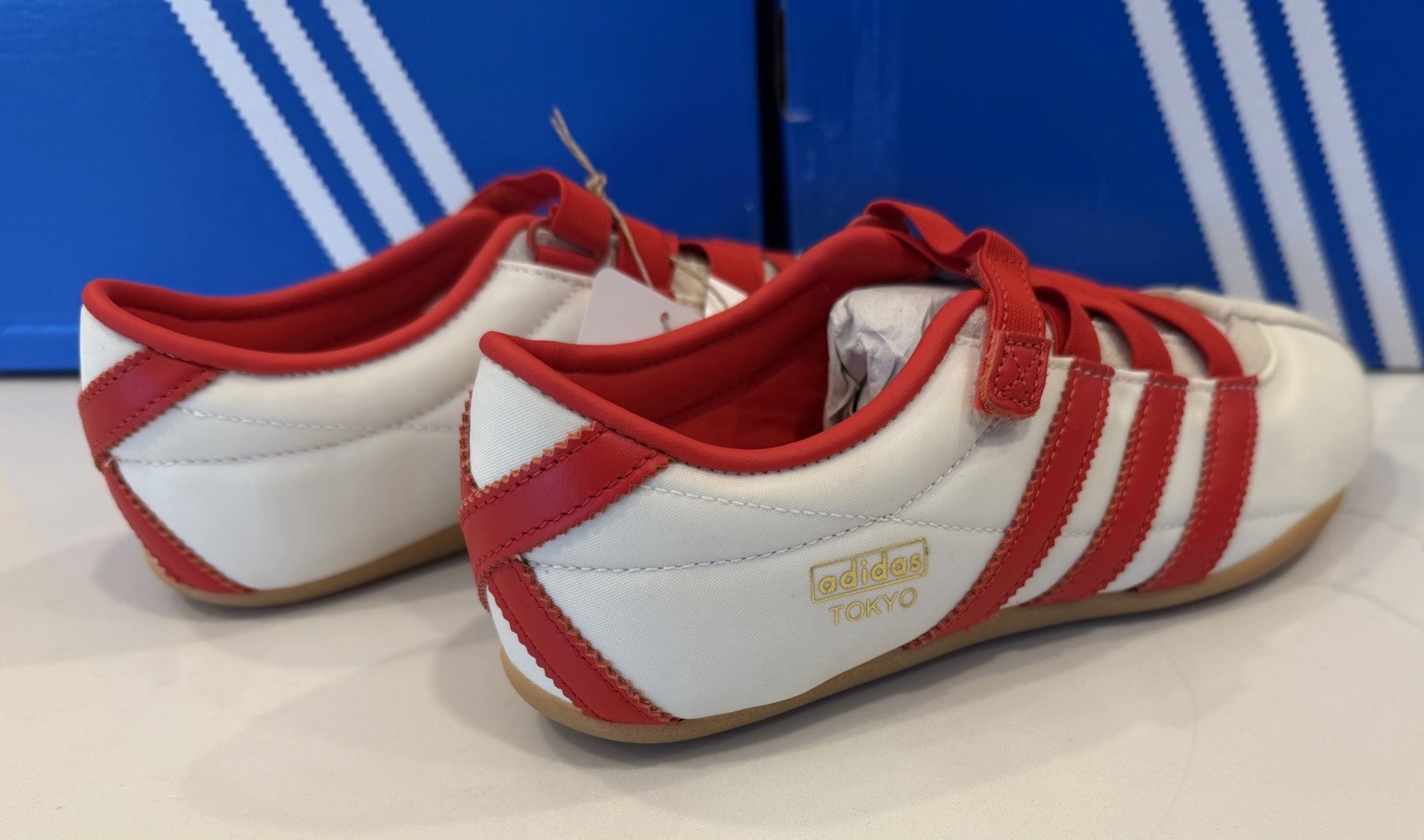 adidas Tokyo MJ Cream White Red [Size 5-10 Women] *FAST SHIP* IH3999