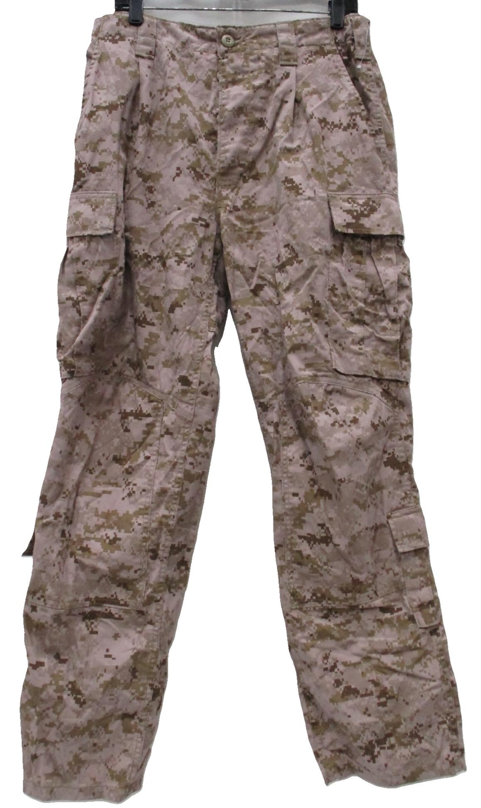NEW USMC DESERT MARPAT FROG COMBAT PANTS MEDIUM/REGULAR MARINES ENSEMBLE TROUSER