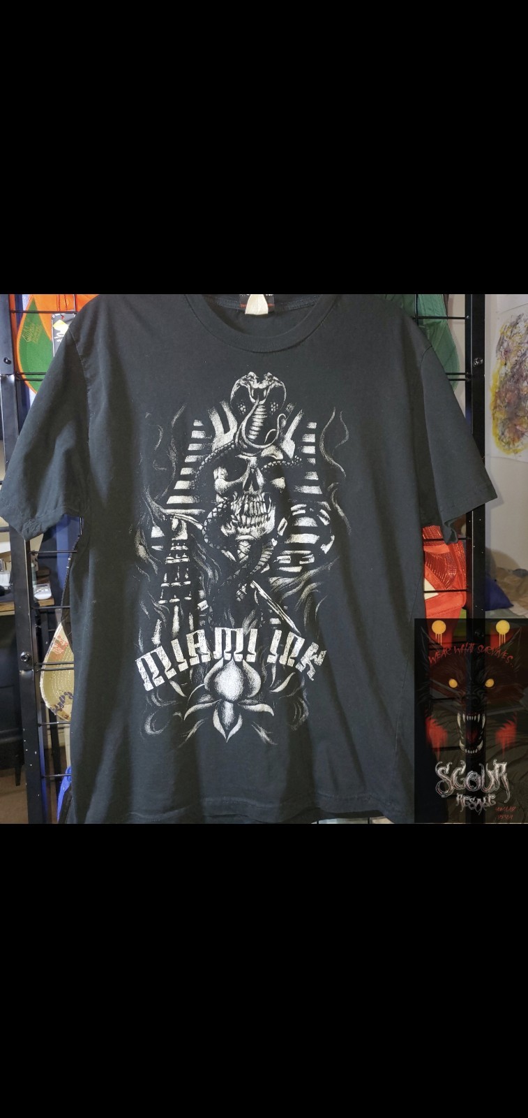 vintage miami ink t shirt