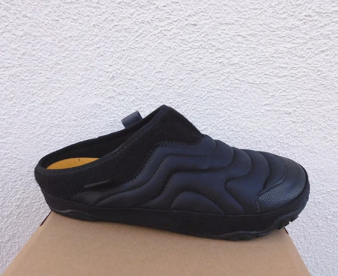 TEVA BLACK ALL GENDER ReEMBER TERRAIN SLIP-ON SHOES, MEN US 4/ WOMEN US 6 ~NEW