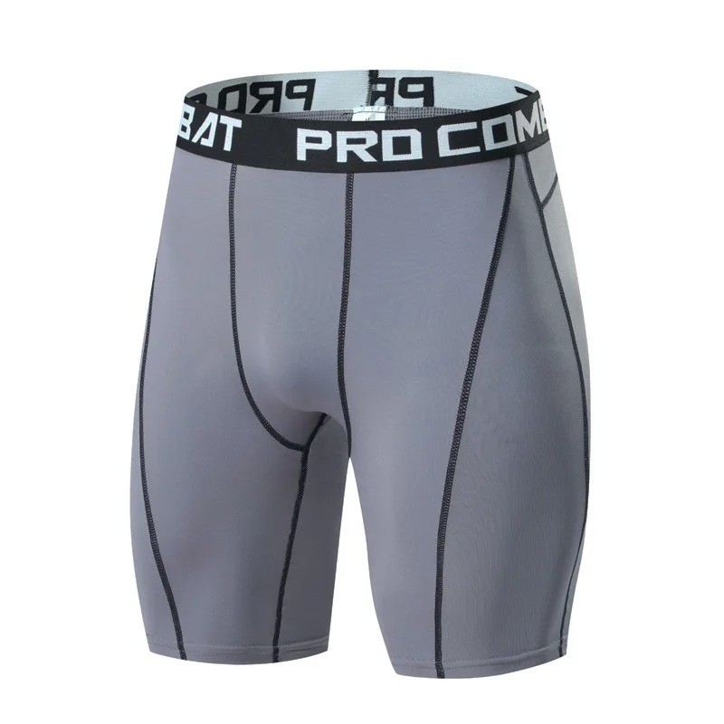 Men’s Compression Bodybuilding Shorts Elastic Fitness Gym Workout Tights Gift