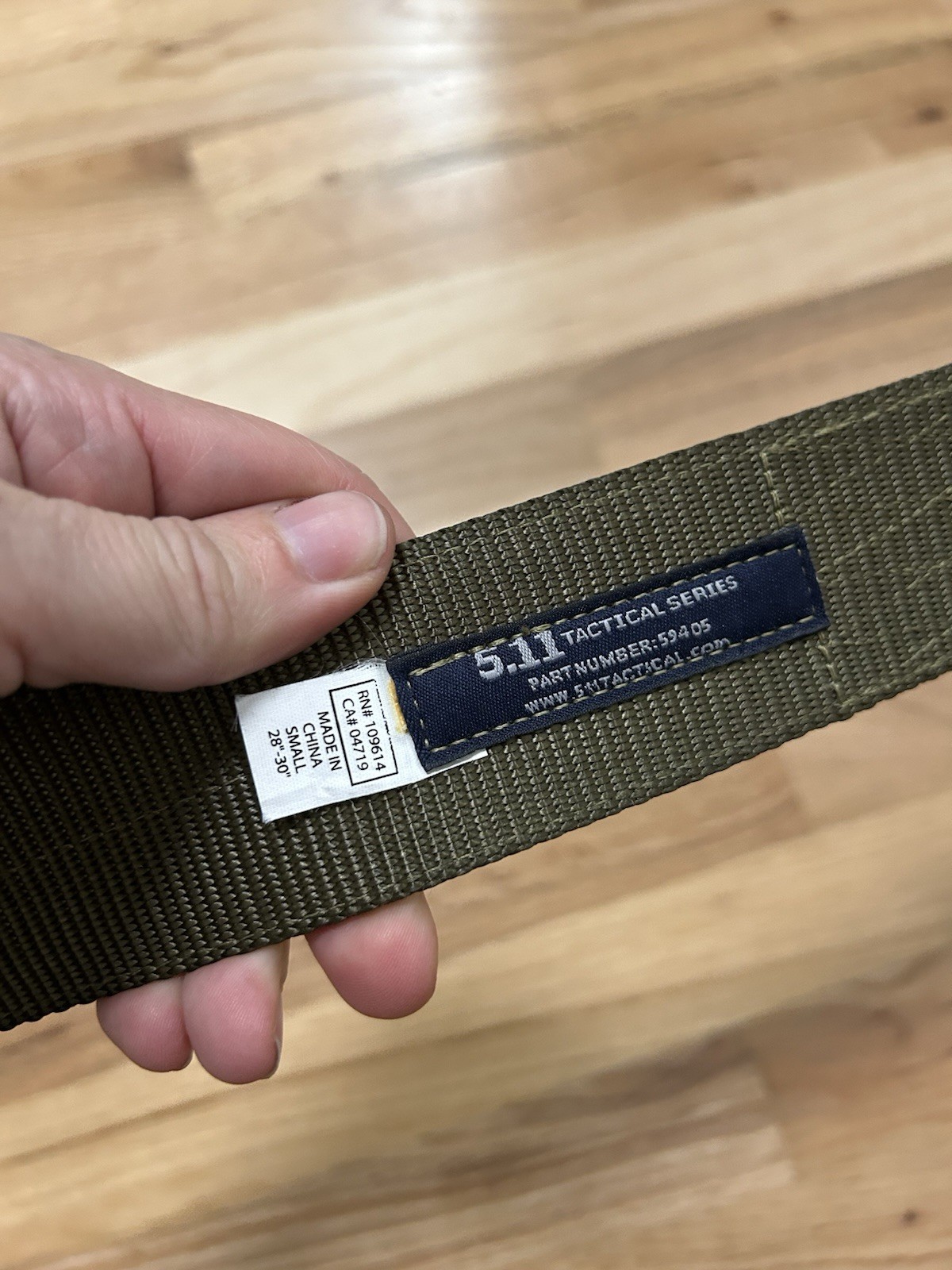 5.11 Tactical 1.5″ Trainer Belt 59409 – Tundra, Small 28” – 30”