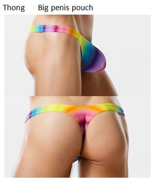 Men Beach Swim Briefs Sexy Colors Thong Swimsuit Fashion Gay Hot Bathing Bikini