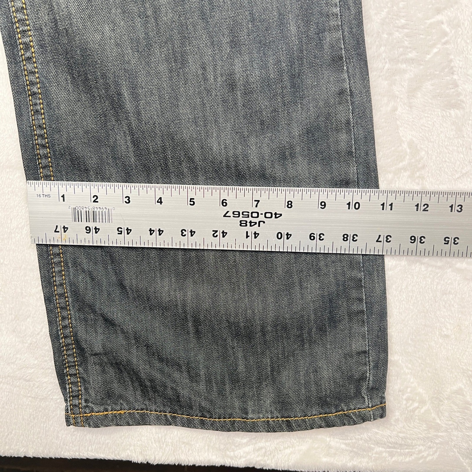 Urban Pipeline Jeans Mens 38×32 Blue Relaxed Bootcut Denim