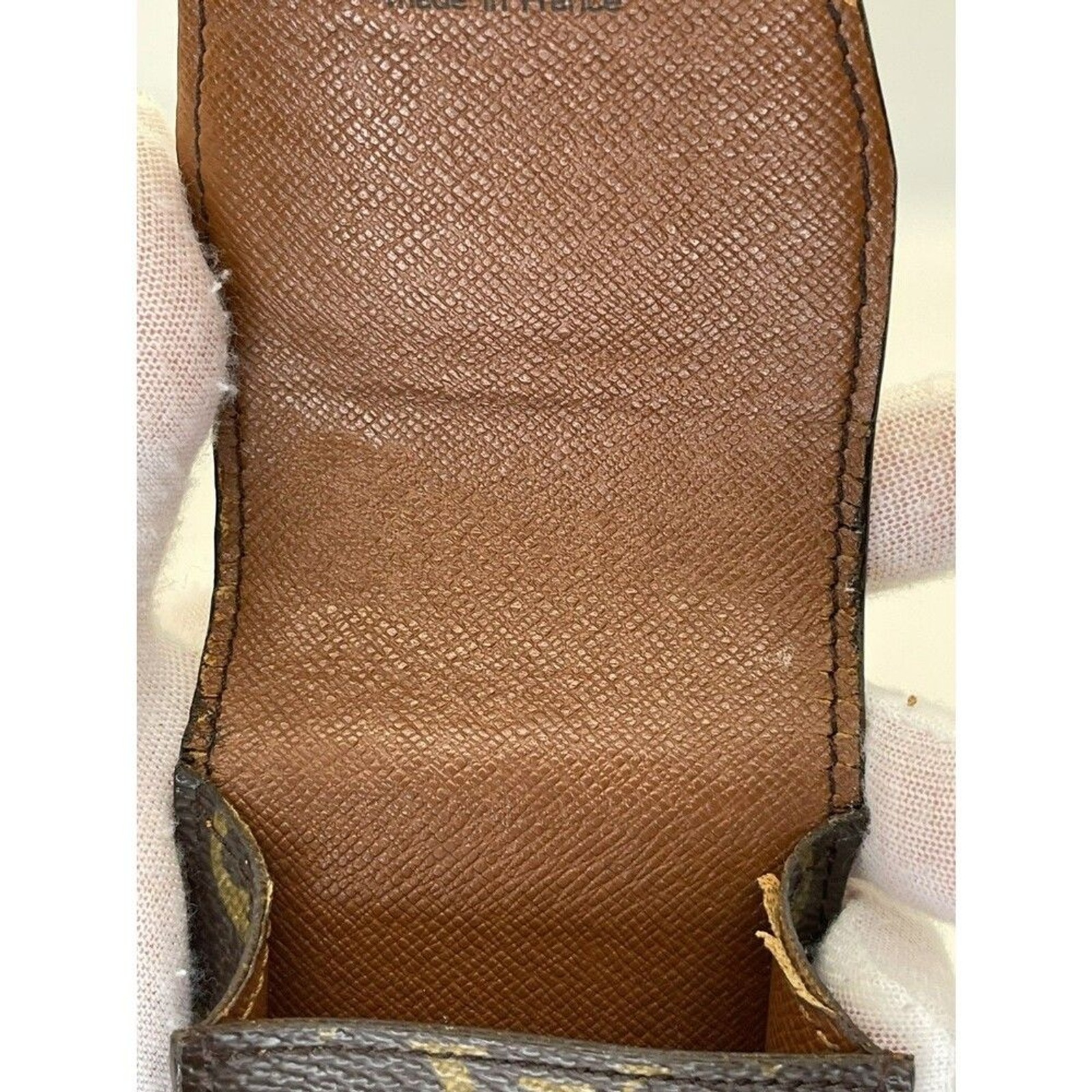 Louis Vuitton Monogram Cigarette Tobacco Case Brown w/ Dust Bag – Authentic/78
