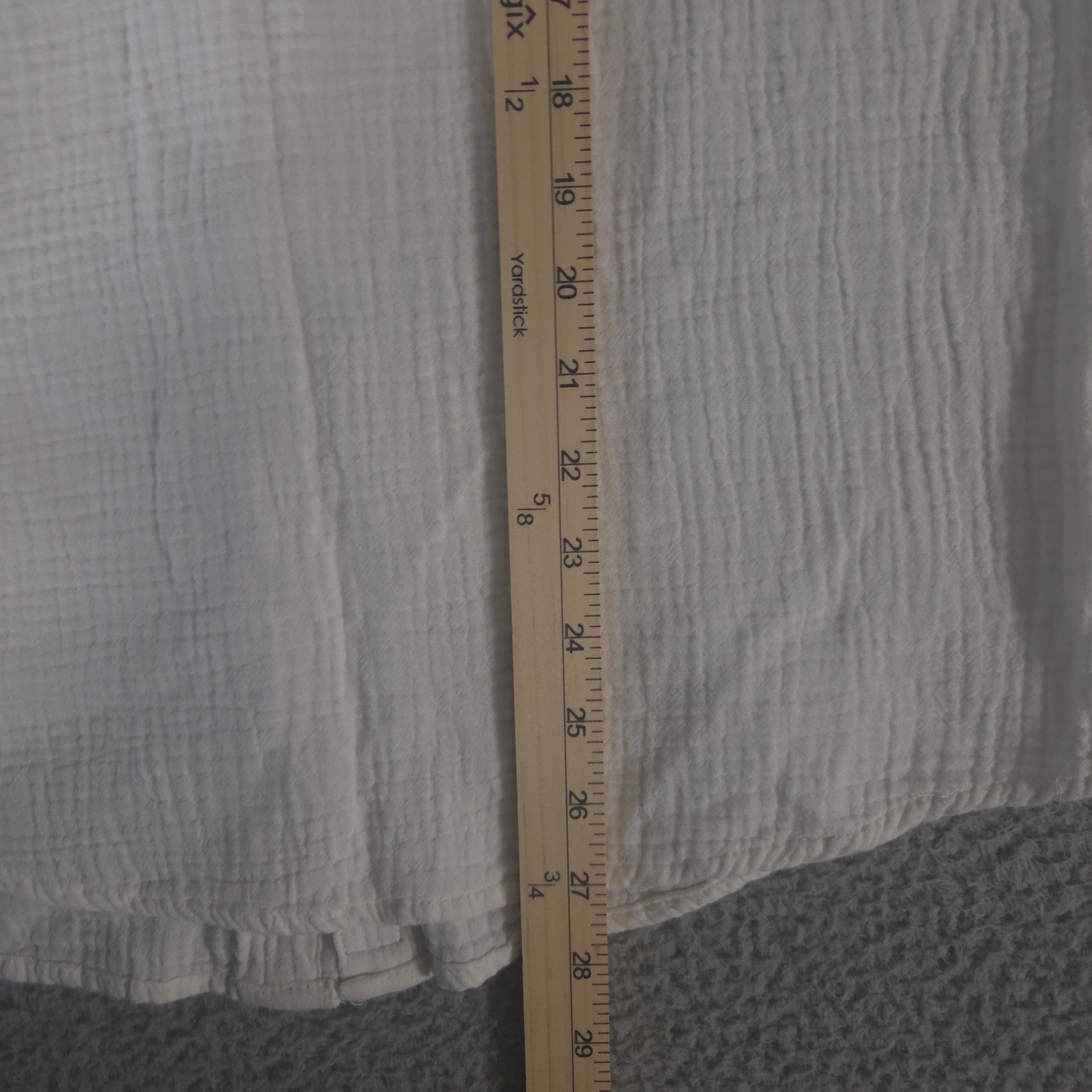 The Normal Brand Shirt Mens Medium White Knit Getaway Cotton Gauze Short Sleeve