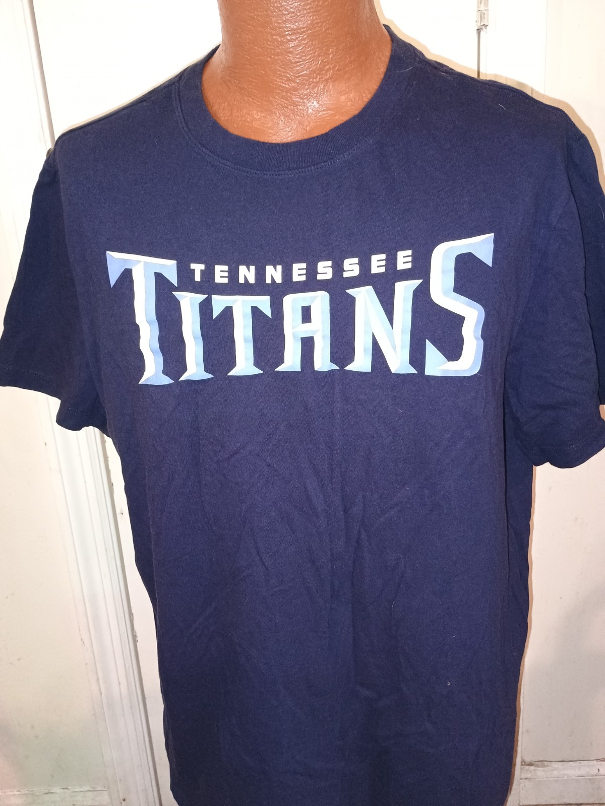 Nike Tennessee Titans Men’s XL Blue Short Sleeve T-Shirt.
