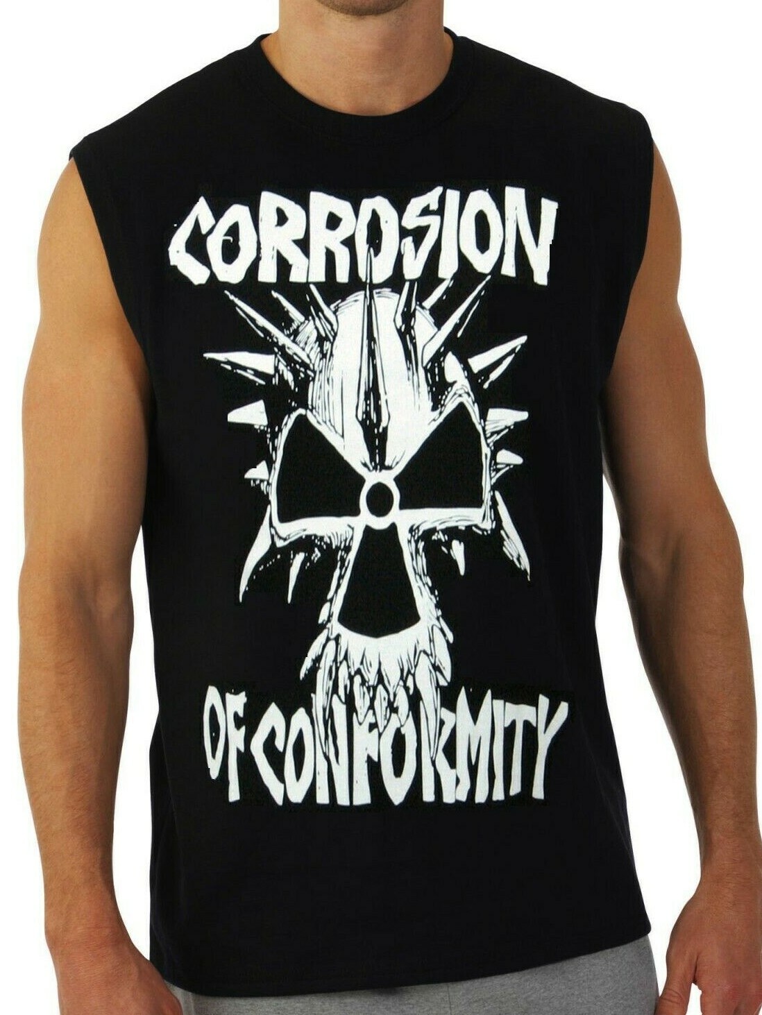 CORROSION OF CONFORMITY PUNK ROCK Band Muscle Shirt (multi colors)