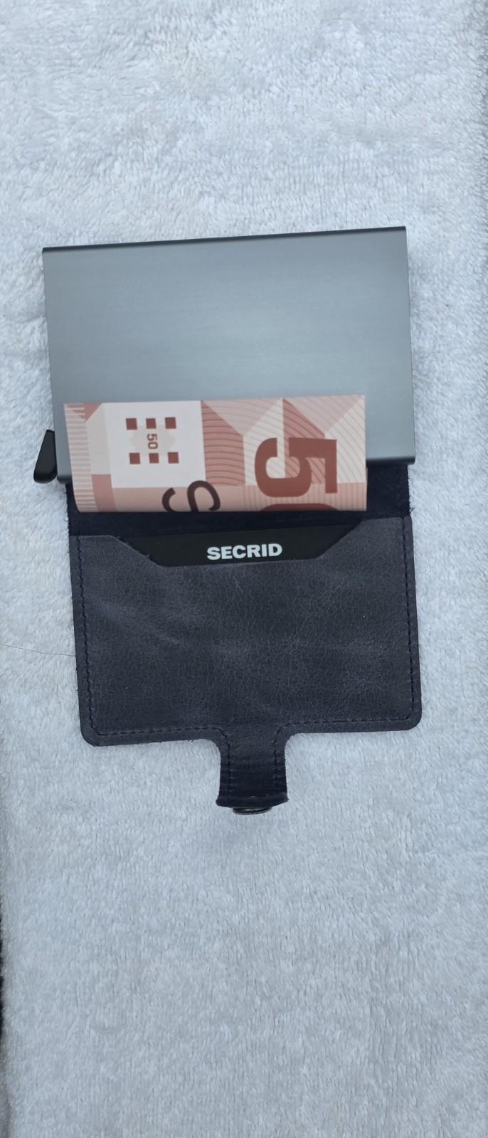 Secrid Miniwallet Vintage Blue (Excellent Condition) Free Shipping