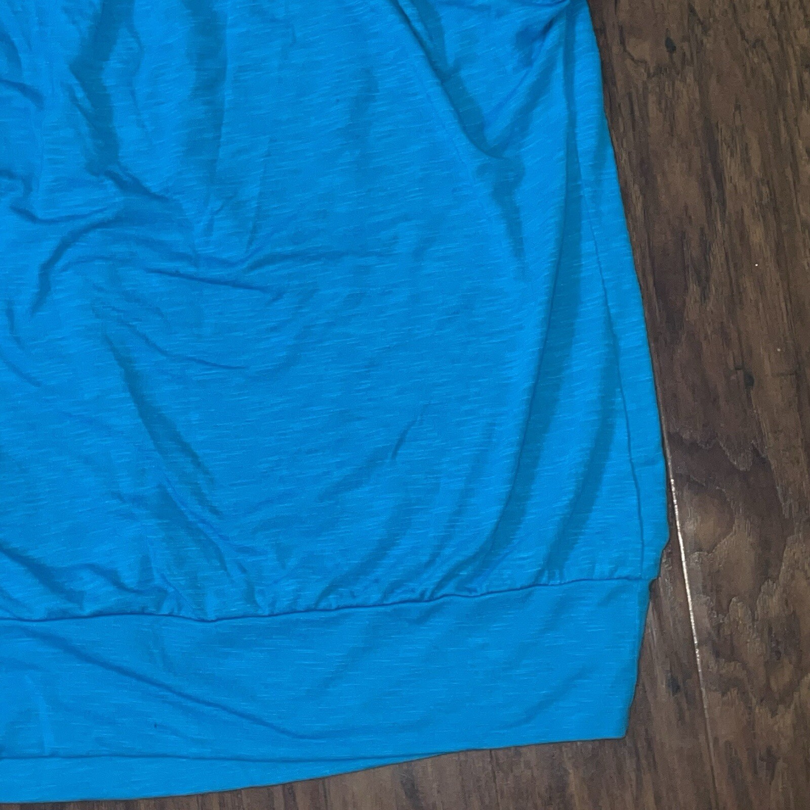 Lane Bryant Hotel Paris Luxe Abstract Top Rhinestone Sparkle Blue 14/16