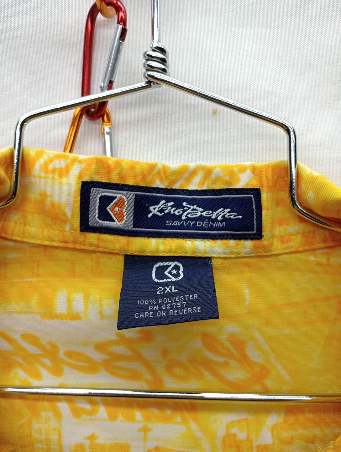 Kno Betta Vintage 2xl Button Down Shirt All Over Print Short Sleeve