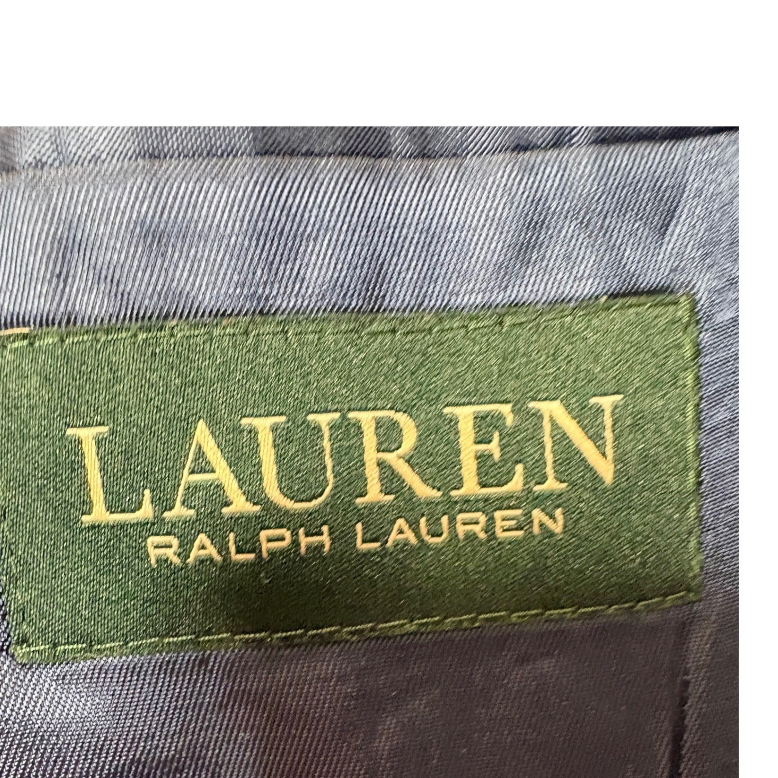 Lauren Ralph Lauren Blue Plaid Two Button Blazer Sport Coat