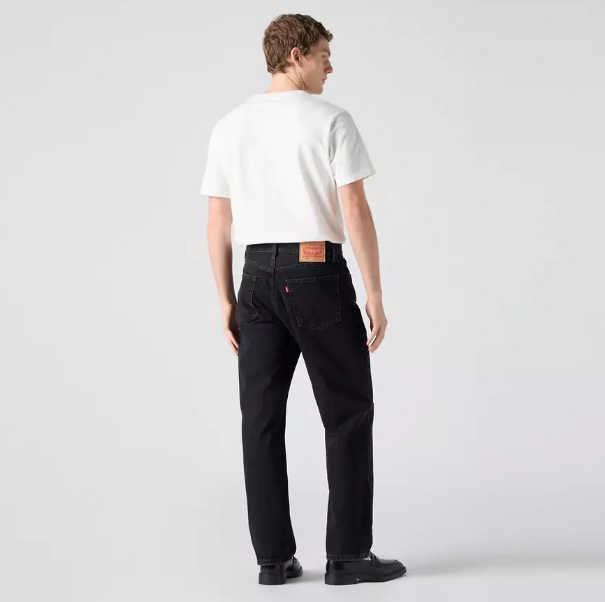 LEVI’S 565 Loose Straight Men’s Jeans, Forget Me Nots – Black (NEW)