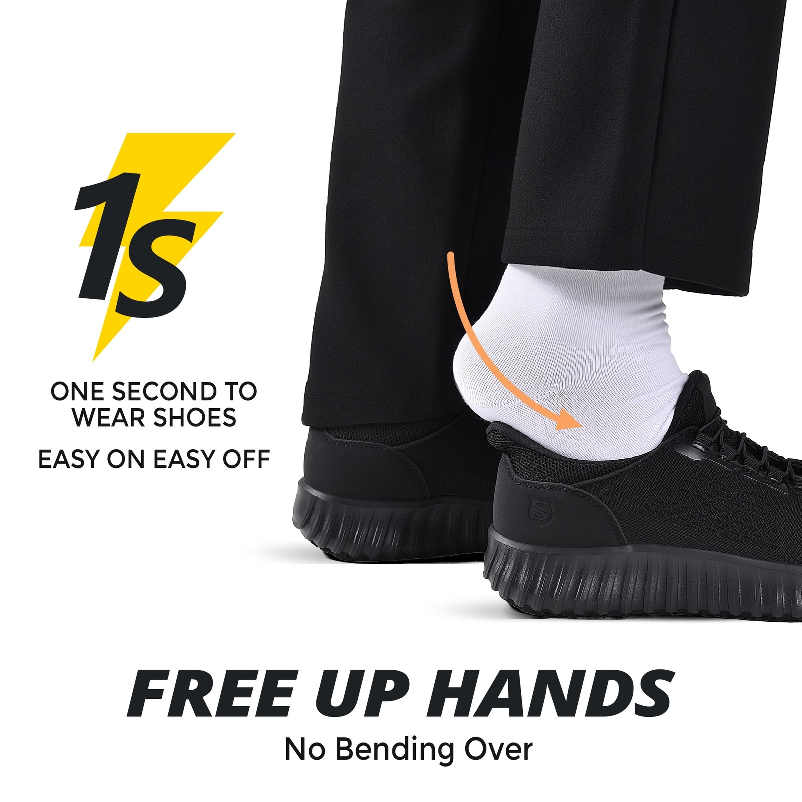 Mens Womens Non Slip Work Shoes Arch Support Food Service Chef Kitchen Sneakers